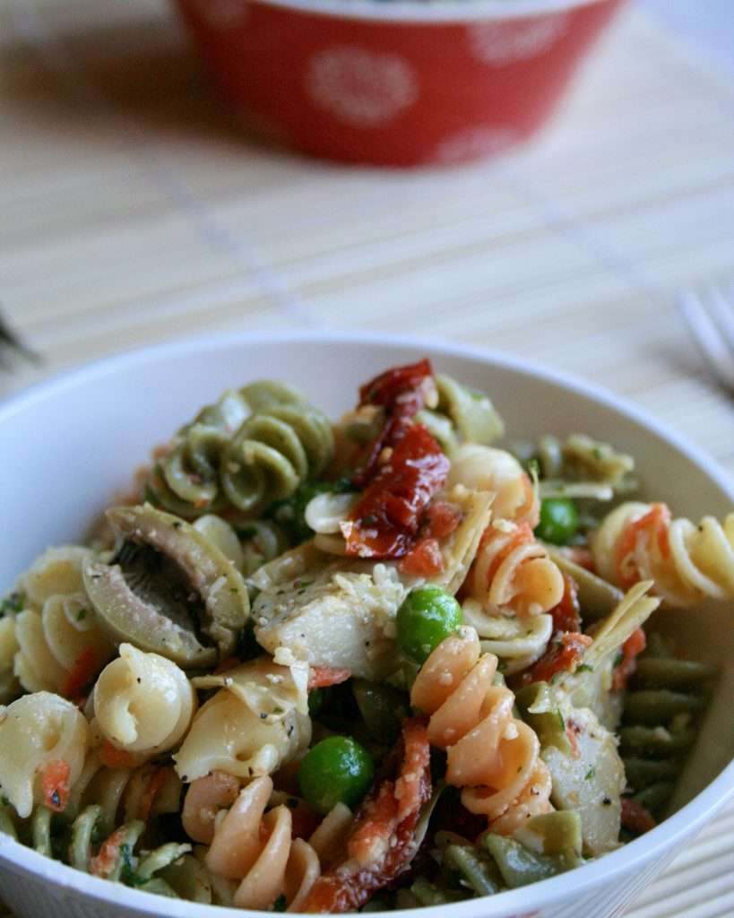 Pasta Salad with sun dried tomatoes