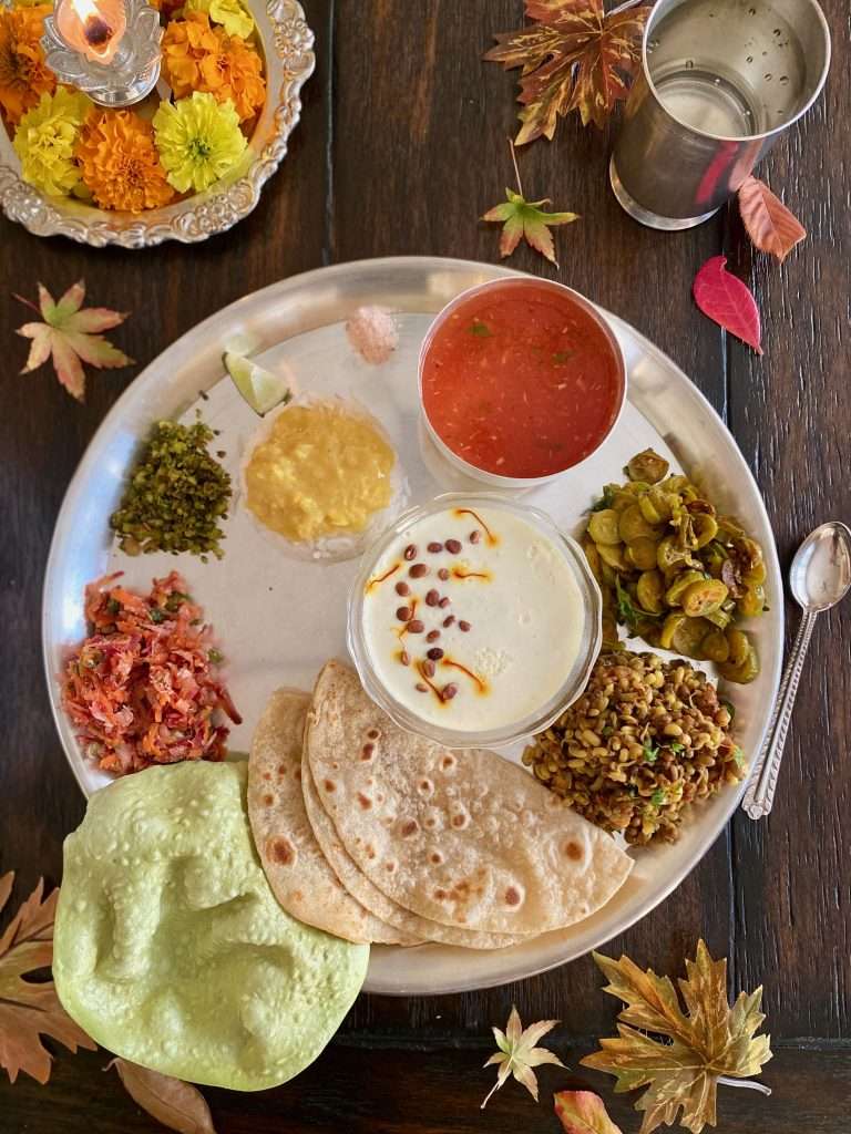 Tomato Saar in Thali